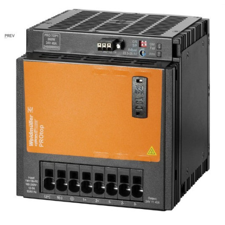 WEIDMULLER POWER SUPPLY PRO TOP1 960W 24V 40A