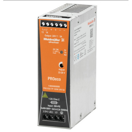 WEIDMULLER POWER SUPPLY PRO ECO 240W 24V 10A